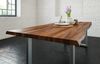 Esstisch Baumkante massiv Akazie nussbaum 280 x 100 silber LIAM 68921759 Bild 5