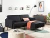 Linksseitiges Ecksofa BREDA Schwarz Linksseitig Bild 3
