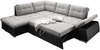 Bega Ecksofa links JAKARTA mit Schlaffunktion schwarz silver Bild 4