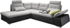 Bega Ecksofa links JAKARTA mit Schlaffunktion schwarz silver Bild 3