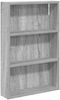 vidaXL Badezimmer-Wandschrank Graues Sonoma 40 x 10 x 60,5 cm 889356 Bild 2