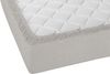 biberna Melange-Flanell Spannbetttuch 0841380 MELANGE UNI, sturmgrau, 1x 140x200 cm - 160x200 cm Bild 2