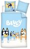 Bluey Bettwäsche Bluey und Bingo Kinder Bettwäsche, PolyCotton, 2 teilig, Bettdeckenbezug: 135-140x200cm Kissenbezug: 65x65 cm Bild 3