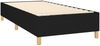 vidaXL Boxspringbett mit Matratze & LED Schwarz 100x200 cm Stoff 3139095 Bild 5