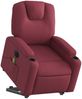 vidaXL Elektrischer Massagesessel mit Aufstehhilfe Weinrot Stoff 3204407 Bild 3