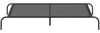 vidaXL Hundebett Erhöht Schwarz 150x90x20 cm Textilene und Stahl 42000837 Bild 4