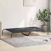 vidaXL Hundebett Erhöht Schwarz 150x90x20 cm Textilene und Stahl 42000837 Bild 3