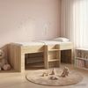 vidaXL Hochbett für Kinder 2 pcs Sonoma-Eiche 98,5 x 200 cm 3422565 Bild 3