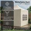 STEELSØN 'Rynara' Pavillon 3x3 m, beige, wasserdicht, stabil und UV-beständig, Faltpavillon 3-fach höhenverstellbar, Gartenpavillon mit 4 Seitenteilen, Pop Up Pavillon inkl. Tragetasche Bild 2