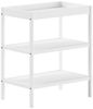 Wickel- und Beistellregal Dino 49.8 x 79.4 x 95 cm Buche Weiß Bild 2