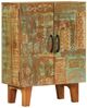 Sideboard, Kommode Handgeschnitzt 55x30x75 cm Altholz Massiv j1737p Bild 2