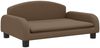 vidaXL Hundebett Braun 70x45x30 cm Stoff Bild 2