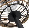 Spetebo LED Gartenleuchte Solarlampe mit Glühbirne, warm weiß, LED fest integriert, warm weiß, mit IP44 Spritzwasserschutz Bild 4