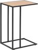 Beistelltisch >Carney< in Wildeiche aus Metall - 43x63x35cm (BxHxT) Bild 4