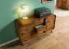 Sideboard Sheesham 134x40x75 hellbraun lackiert MAILAND #101 Bild 2