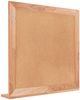 vidaXL Wandspiegel 55x55 cm Massivholz Nussbaum 350358 Bild 5