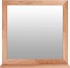vidaXL Wandspiegel 55x55 cm Massivholz Nussbaum 350358 Bild 2