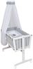 Baby-Delux Babybettwäsche Baby Wiegenset, Textilien, 6 teilig, Wiegenset 6-tlg. für Babywiege 90x40 (ohne Wiege) verschiedene Designs Bild 2