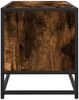 vidaXL TV-Schrank Räuchereiche 80x34,5x40 cm Holzwerkstoff und Metall 848811 Bild 5