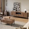 STILVORA Wohnzimmer-Set mit Stauraum,Couchtisch und TV-Ständer-Kombination mit Wellenmuster, (2-St) Bild 1
