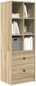 vidaXL Highboard mit Schubladen Sonoma-Eiche 45,5 x 34 x 127 cm 869364 Bild 3
