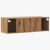 vidaXL TV-Wandschrank Artisan-Eiche 100x30x30 cm Holzwerkstoff 856019 Bild 5