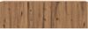 vidaXL TV-Wandschrank Artisan-Eiche 100x30x30 cm Holzwerkstoff 856019 Bild 3