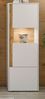 Vitrine Center in weiß und Eiche Wotan 50 x 155 cm Bild 2