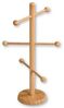 Kesper | Brez'n- und Wurstständer, 6-armig, Material: Bambus, Maße: Ø 15 cm/Höhe: 50 cm, Farbe: Braun | 58616 Bild 2