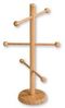 Kesper | Brez'n- und Wurstständer, 6-armig, Material: Bambus, Maße: Ø 15 cm/Höhe: 50 cm, Farbe: Braun | 58616 Bild 4