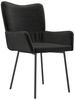Esszimmerstühle 2 Stk. Schwarz Samt [344804] Bild 4