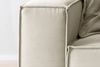 KAWOLA Sofa CARMO 3-Sitzer Feincord weiß 68 x 118 x 306 cm Bild 4