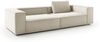 KAWOLA Sofa CARMO 3-Sitzer Feincord weiß 68 x 118 x 306 cm Bild 3