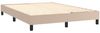 vidaXL Boxspringbett Matratze Cappuccino-Braun 140x190cm Kunstleder 3127192 Bild 4