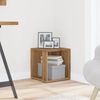 vidaXL Beistelltisch Artisan-Eiche 33x33x34 cm Holzwerkstoff 856717 Bild 3