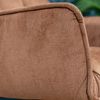 Bronx71 Esszimmerstuhl Mace Cord mit Rollen cognac Bild 5