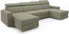 Ecksofa Avanti mit Schlaffunktion 325x170 cm Bettzeugablage Wohnzimmersofa, Couch, Soffa, Bettsofa, Sofa U Form- Kronos 46 Bild 2