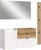 Garderoben-Set >Naro< in Weiß - 158x194x37cm (BxHxT) Bild 2