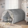 Tunnelzelt Kubby Grau 100 x 80 cm mit Fenster und Netz Vitalispa Bild 3