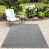 Outdoor Teppich Piero rechteckig - 200x290 cm - Grau Bild 2