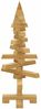 vidaXL Holz Weihnachtsbaum mit Ständer Braun 60 cm Massivholz Kiefer 42016697 Bild 5