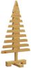 vidaXL Holz Weihnachtsbaum mit Ständer Braun 60 cm Massivholz Kiefer 42016697 Bild 4