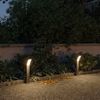 Philips Splay Außen-Sockelleuchte, ultra-effizient, 800 lm, 2700 K, PowerShield, IP44 wetterfest, langlebig, Aluminium, lange Lebensdauer, integrierte LED, Anthrazitgrau Bild 3
