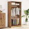 vidaXL Kleiderschrank Artisan-Eiche 100x50x200 cm Holzwerkstoff 3307809 Bild 3