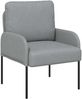 vidaXL Sofagarnituren 3 pcs Hellgrau 115 x 56 x 80 cm Sperrholz 3406208 Bild 4