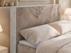 Boxspringbett mit Bettkasten NORDIC KING 140 x 200 cm, 7-Zonen Multipocket-Matratzen H4 und Topper T25, zwei Bettkästen, holz Optik, gepolstertes Kopfteil - Braun Cord Bild 5