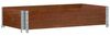vidaXL Pflanzkasten Braun 100x50 cm Massivholz Kiefer 3295390 Bild 2