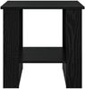 vidaXL Couchtisch, Holzwerkstoff Eichen-Optik Schwarz, 51 x 50 x 50 cm Bild 5