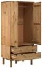 vidaXL Kleiderschrank OTTA 76,5x53x172 cm Massivholz Kiefer 348588 Bild 4