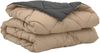 vidaXL Sommerdecke Anthrazit und Taupe 220 x 155 cm Mikrofaser 42025423 Bild 5